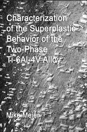 M.S. Thesis Book Cover