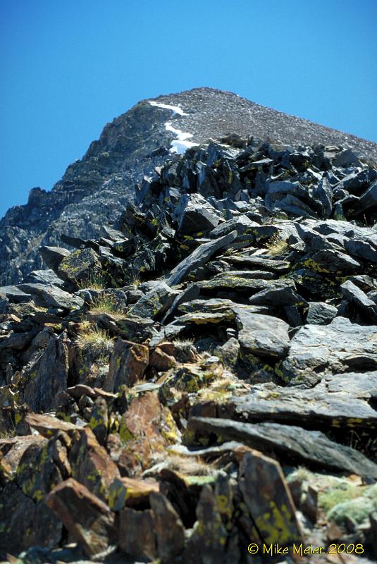 Tioga-1999-154.jpg - Only 500' from the top of Mount Dana (13,061')
