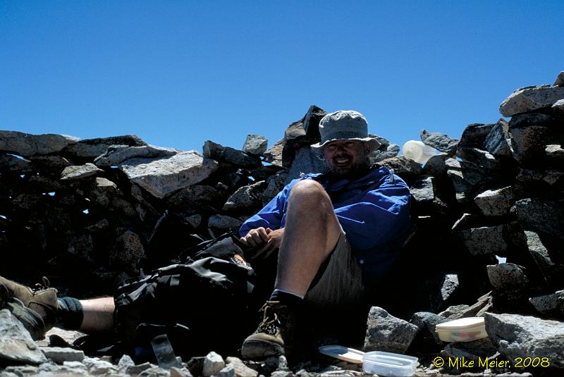Tioga-1999-156.jpg - Me, on the top of Mount Dana (13,061')