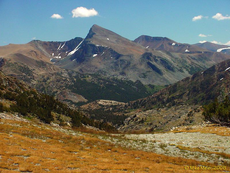 Tioga2003-06.jpg - Mount Dana, from the Hall Wilderness