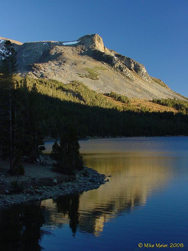 Tioga2005-05.jpg - Across Tioga Lake to Lion's Head, on Mount Dana